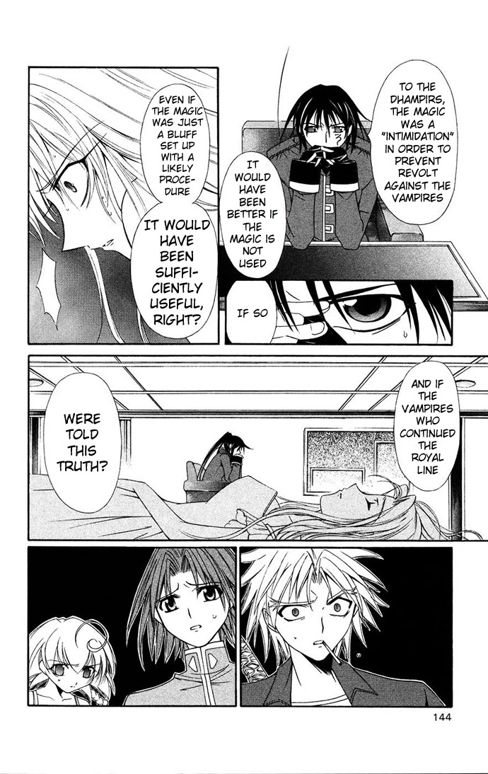 Vampire Juuji Kai - Fallen Vampire Chapter 32 page 28 - Chapter 32: Akabara-san, to you the Moon's Blessing