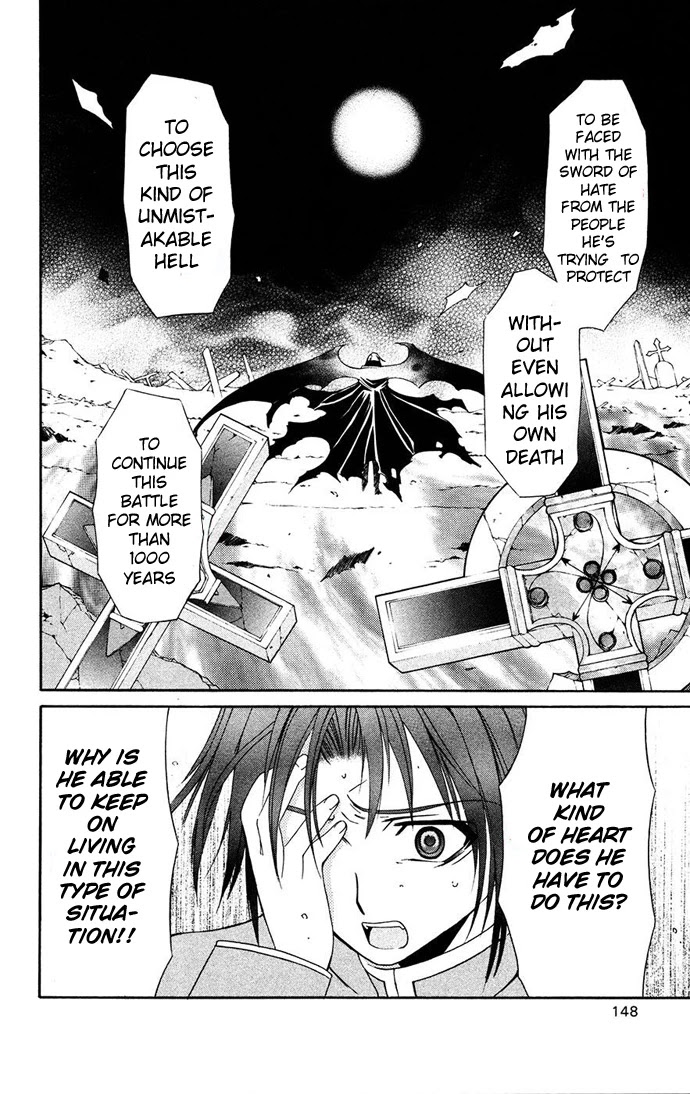 Vampire Juuji Kai - Fallen Vampire Chapter 32 page 32 - Chapter 32: Akabara-san, to you the Moon's Blessing