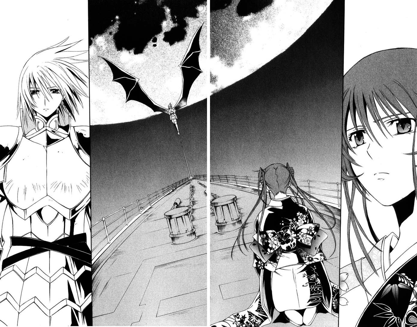 Vampire Juuji Kai - Fallen Vampire Chapter 43 page 5 - Chapter 43: The Far Away Moon, the Far Away Hatred [END]