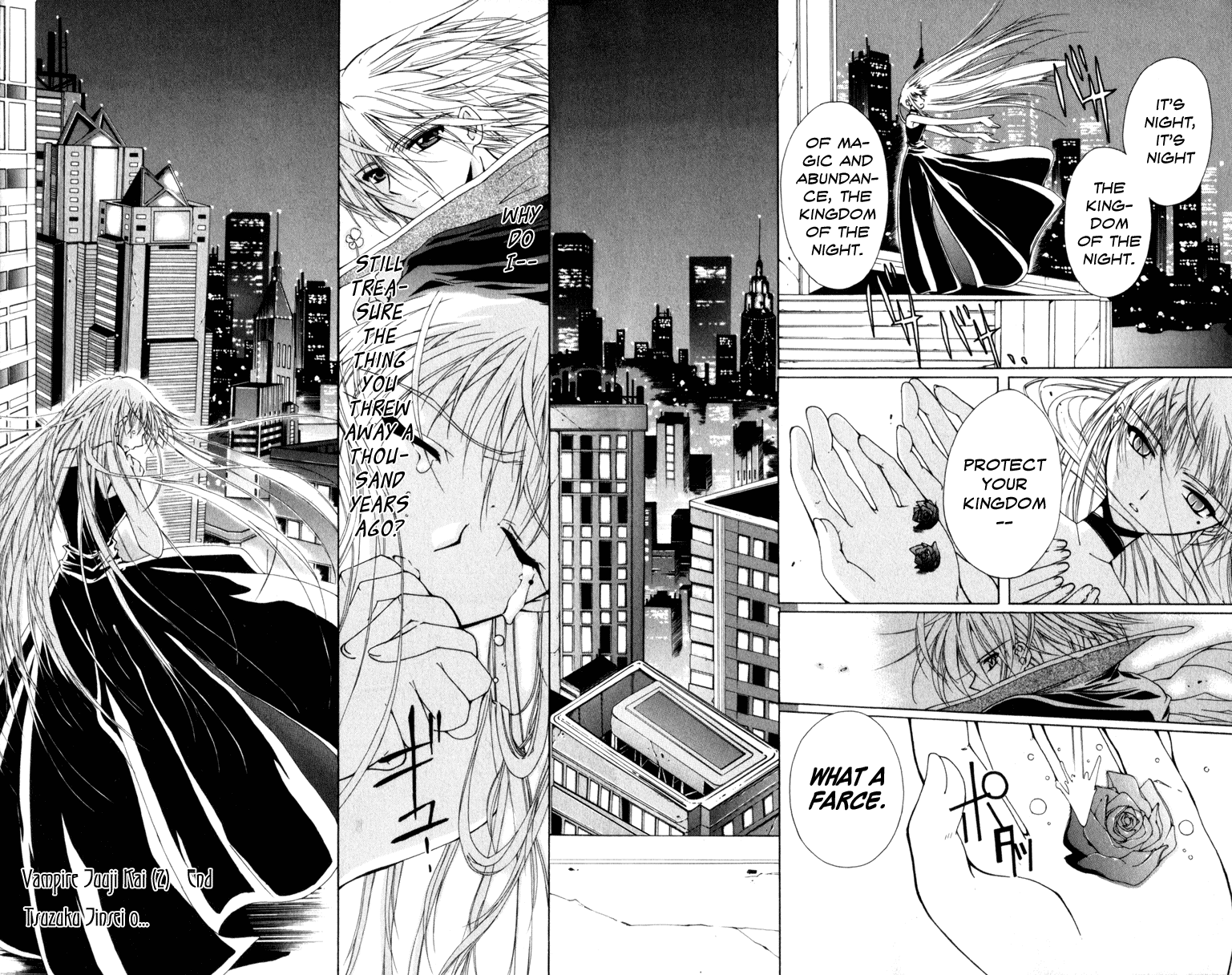Vampire Juuji Kai - Fallen Vampire Chapter 8 page 34 - Chapter 8: Frozen Moon