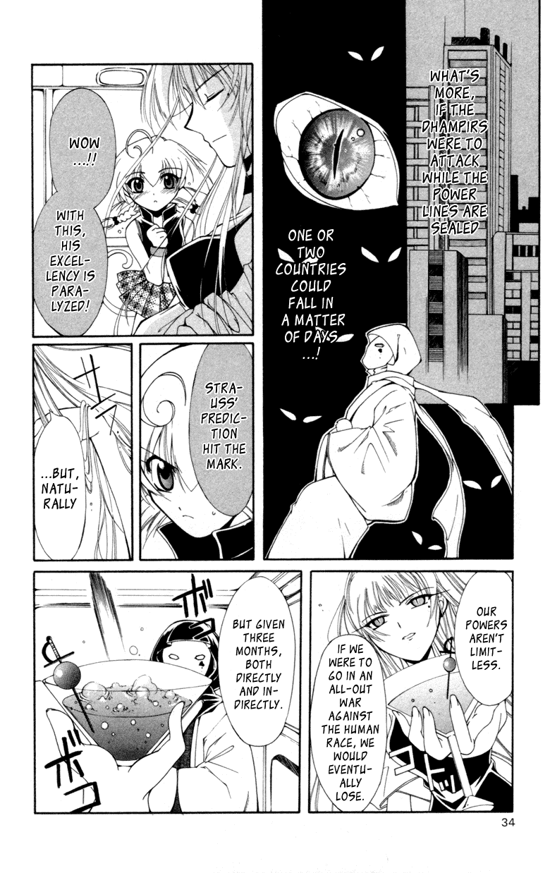 Vampire Juuji Kai - Fallen Vampire Chapter 9 page 36 - Chapter 9: Love Lies Bleeding