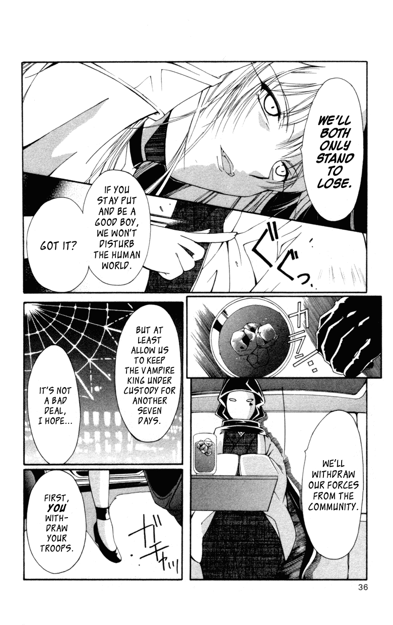 Vampire Juuji Kai - Fallen Vampire Chapter 9 page 38 - Chapter 9: Love Lies Bleeding