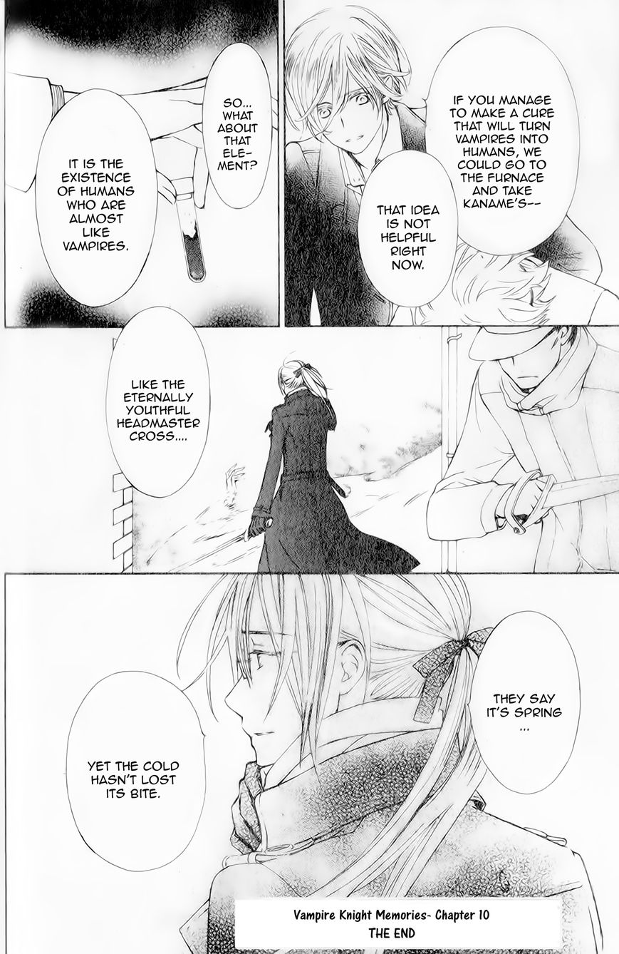Vampire Knight Memories Chapter 10 page 40 - Chapter 10