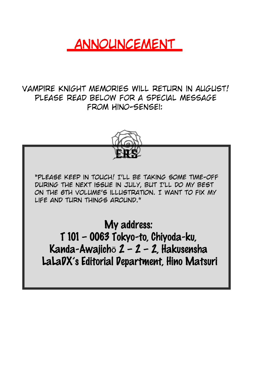 Vampire Knight Memories Chapter 27 page 38 - Chapter 27