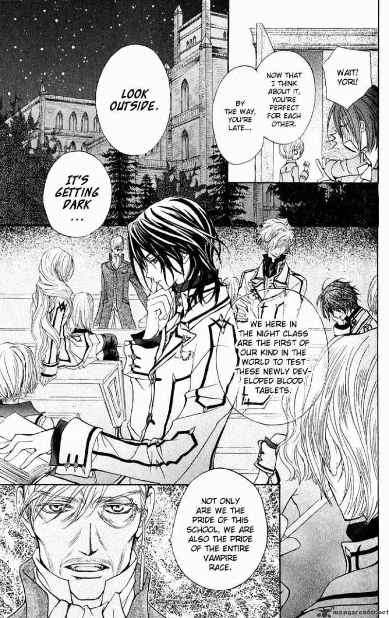Vampire Knight Chapter 1 page 30 - Chapter 1 : The Night Class at Cross Academy