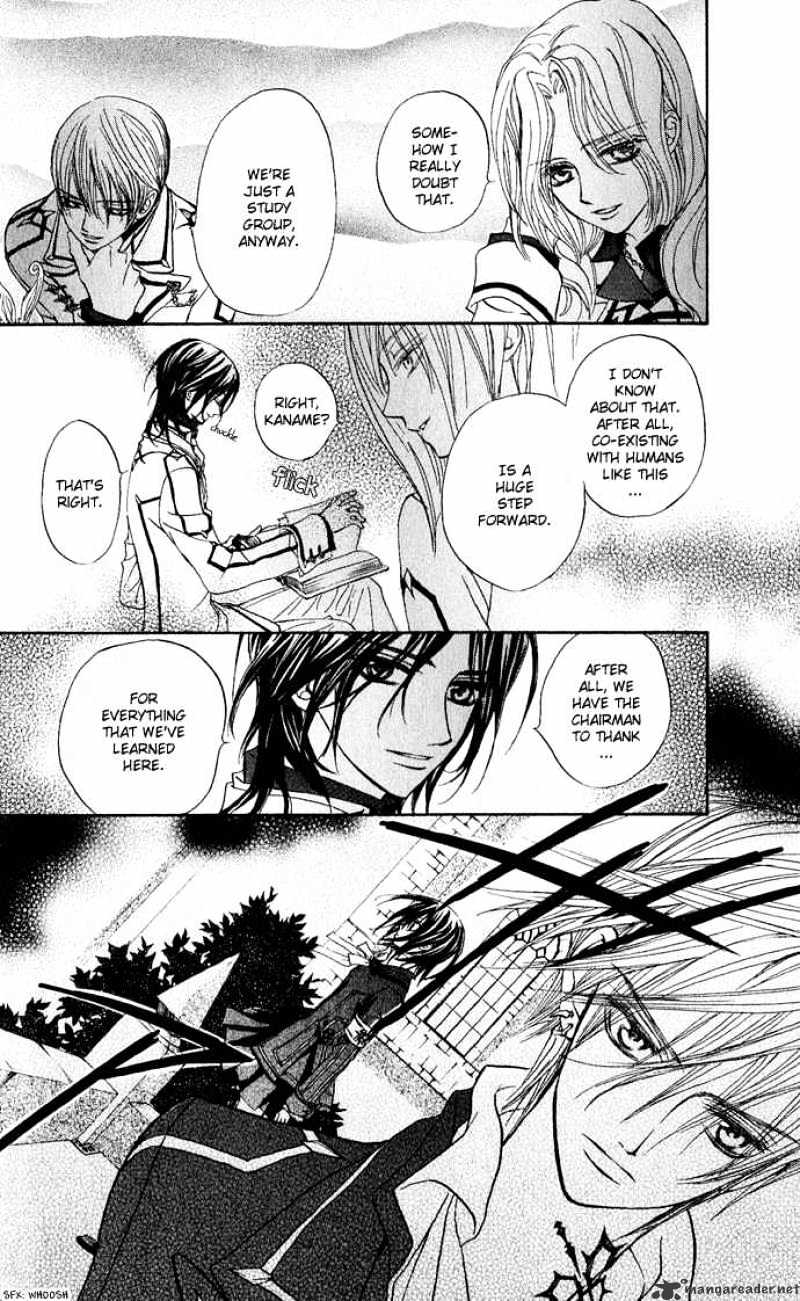 Vampire Knight Chapter 1 page 31 - Chapter 1 : The Night Class at Cross Academy