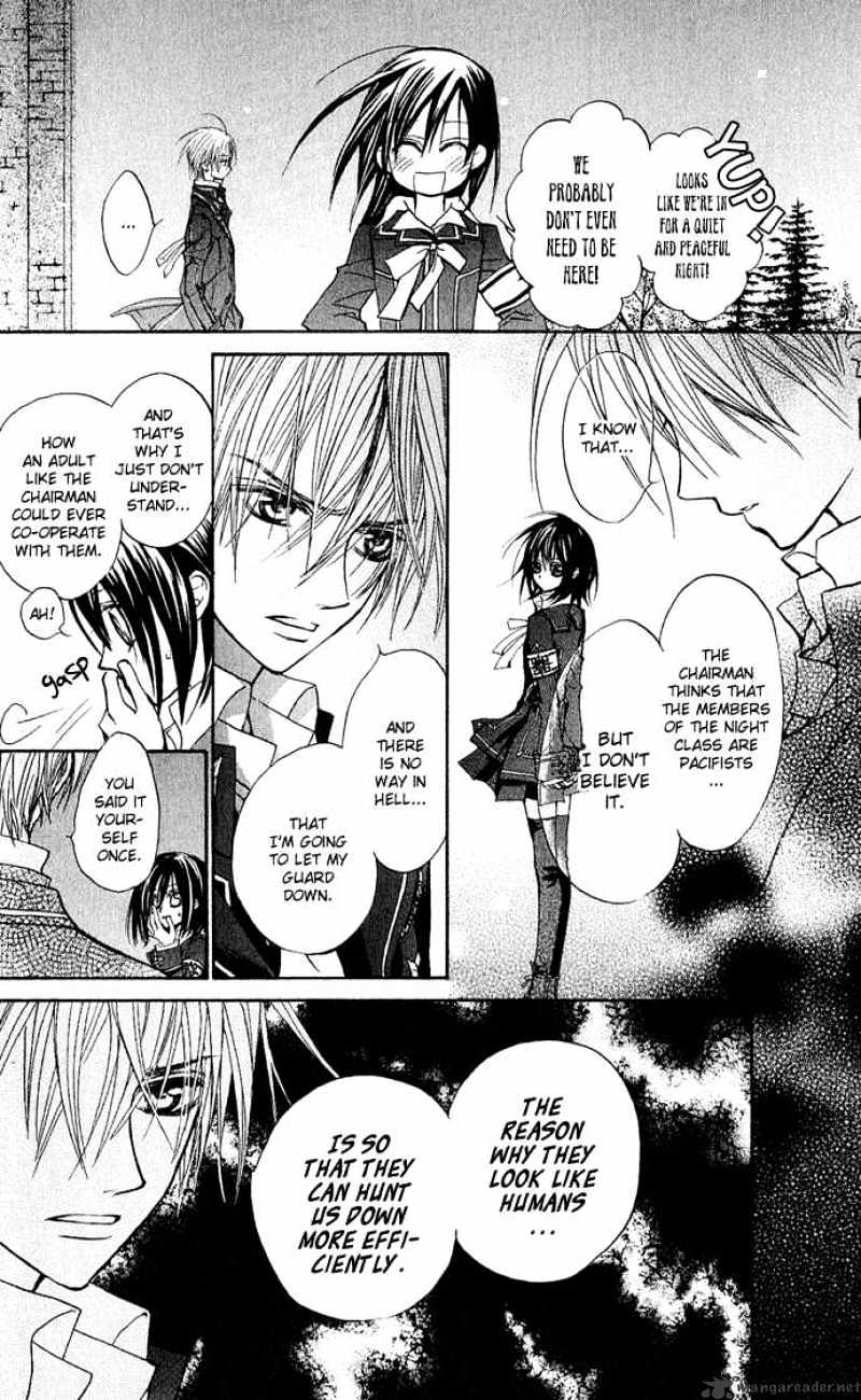 Vampire Knight Chapter 1 page 33 - Chapter 1 : The Night Class at Cross Academy