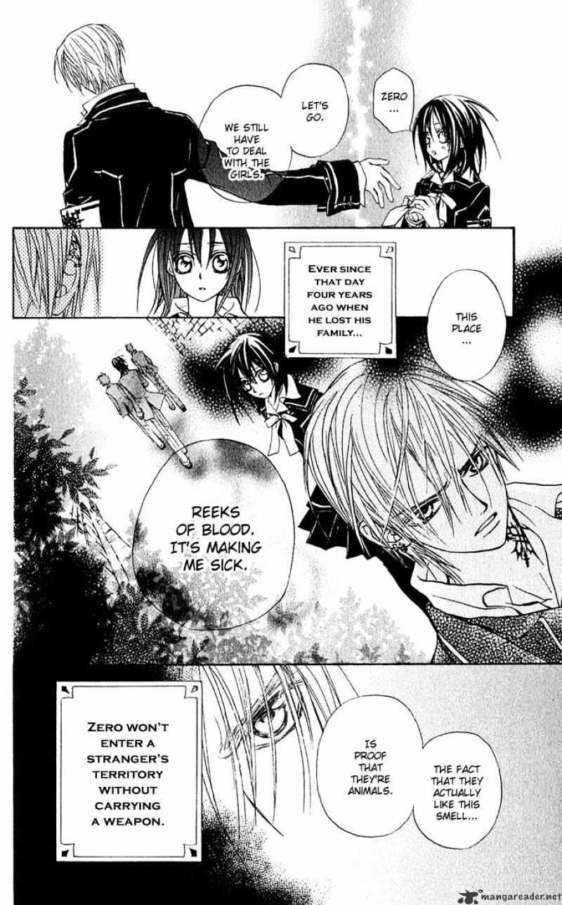 Vampire Knight Chapter 1 page 48 - Chapter 1 : The Night Class at Cross Academy