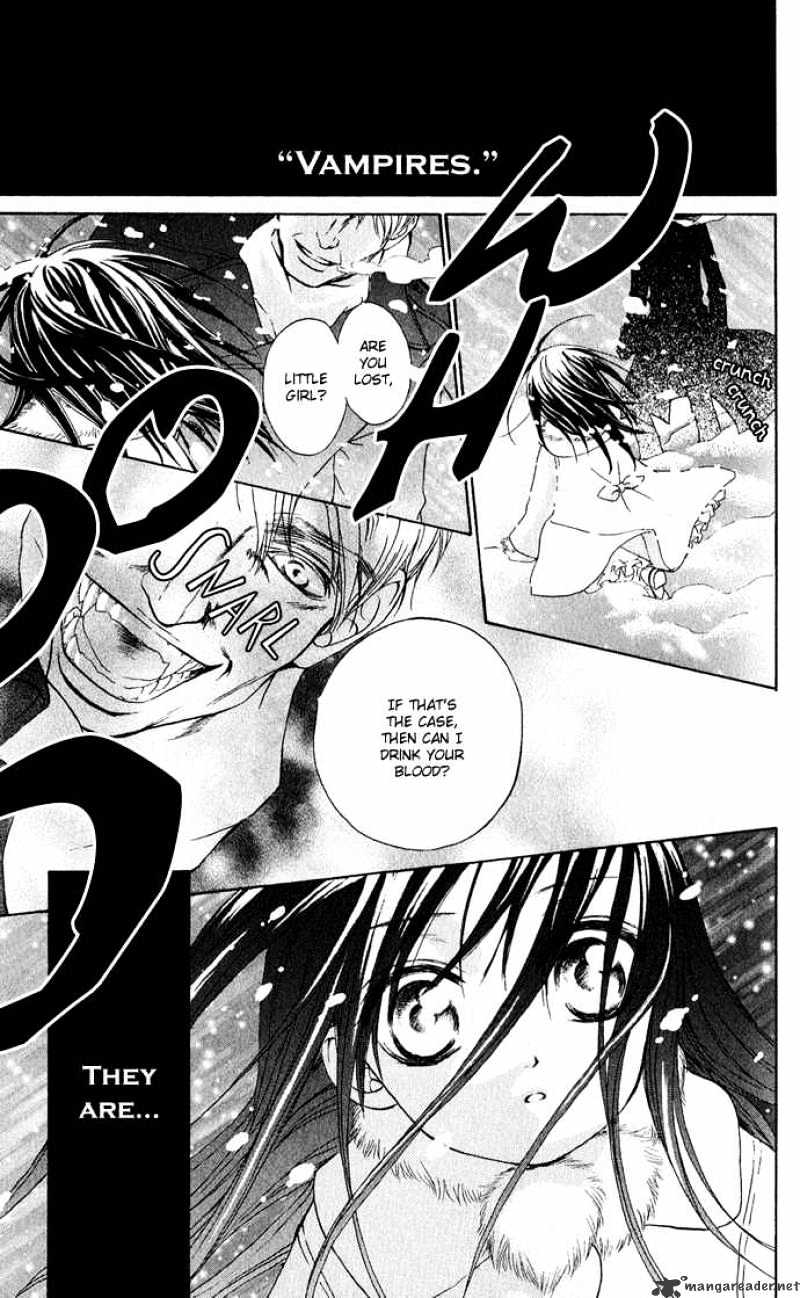 Vampire Knight Chapter 1 page 7 - Chapter 1 : The Night Class at Cross Academy
