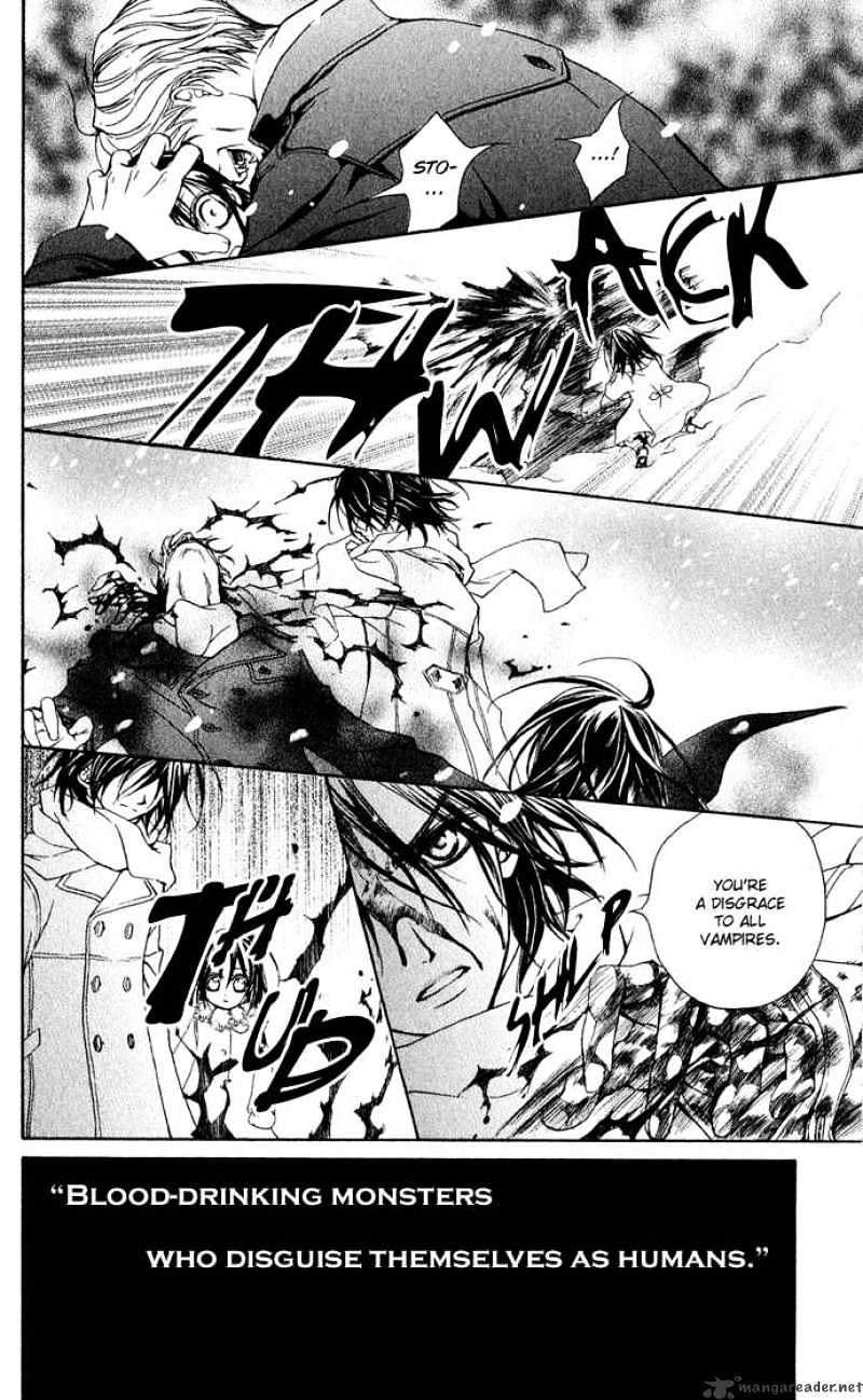 Vampire Knight Chapter 1 page 8 - Chapter 1 : The Night Class at Cross Academy