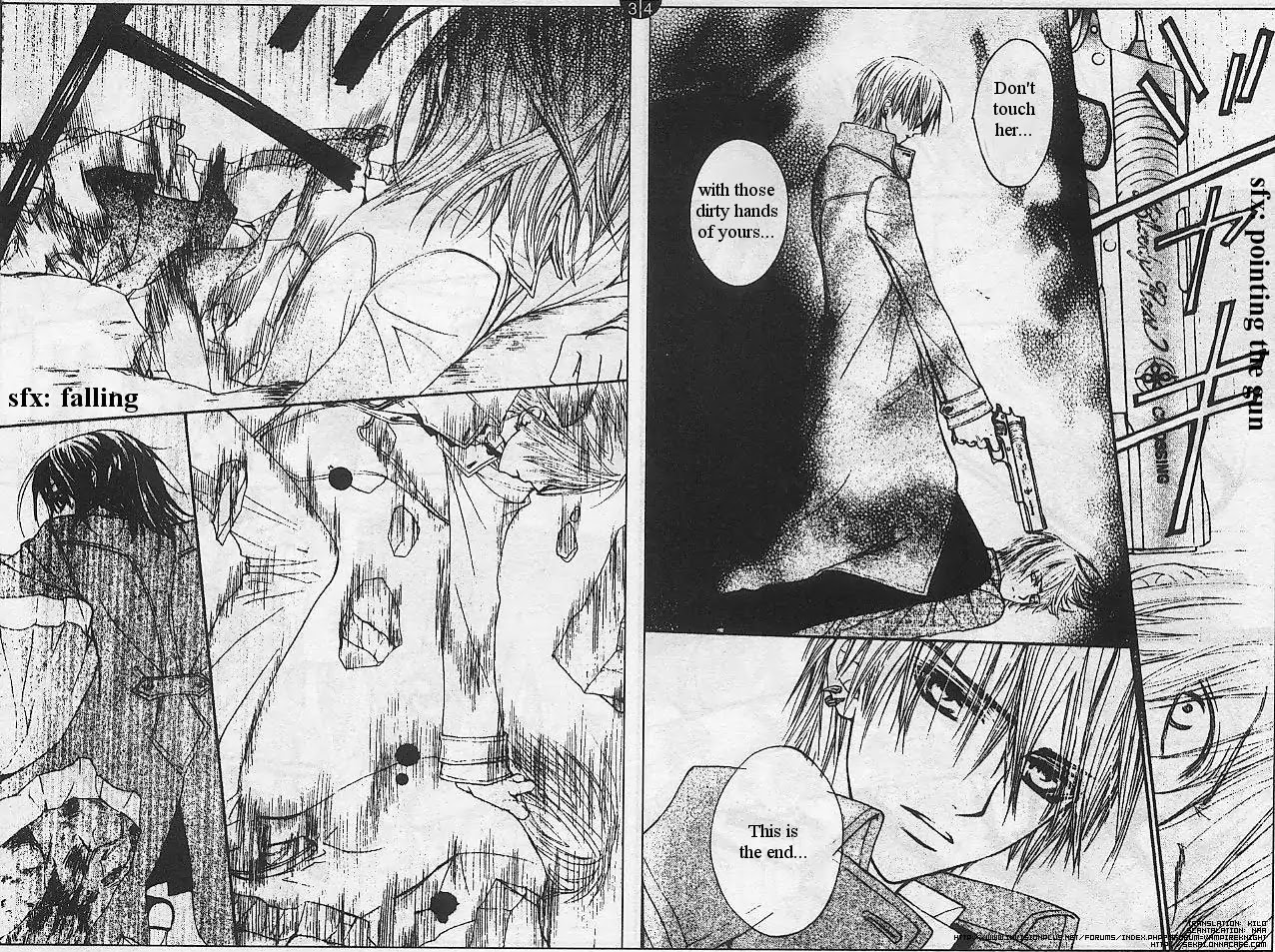 Vampire Knight Chapter 13 page 12 - Chapter 13 : The One Who Pulls the Trigger