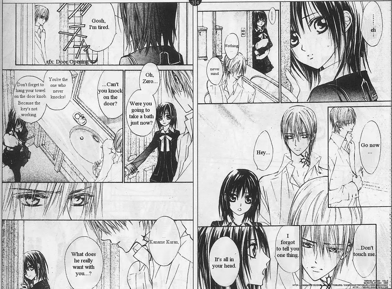 Vampire Knight Chapter 13 page 2 - Chapter 13 : The One Who Pulls the Trigger