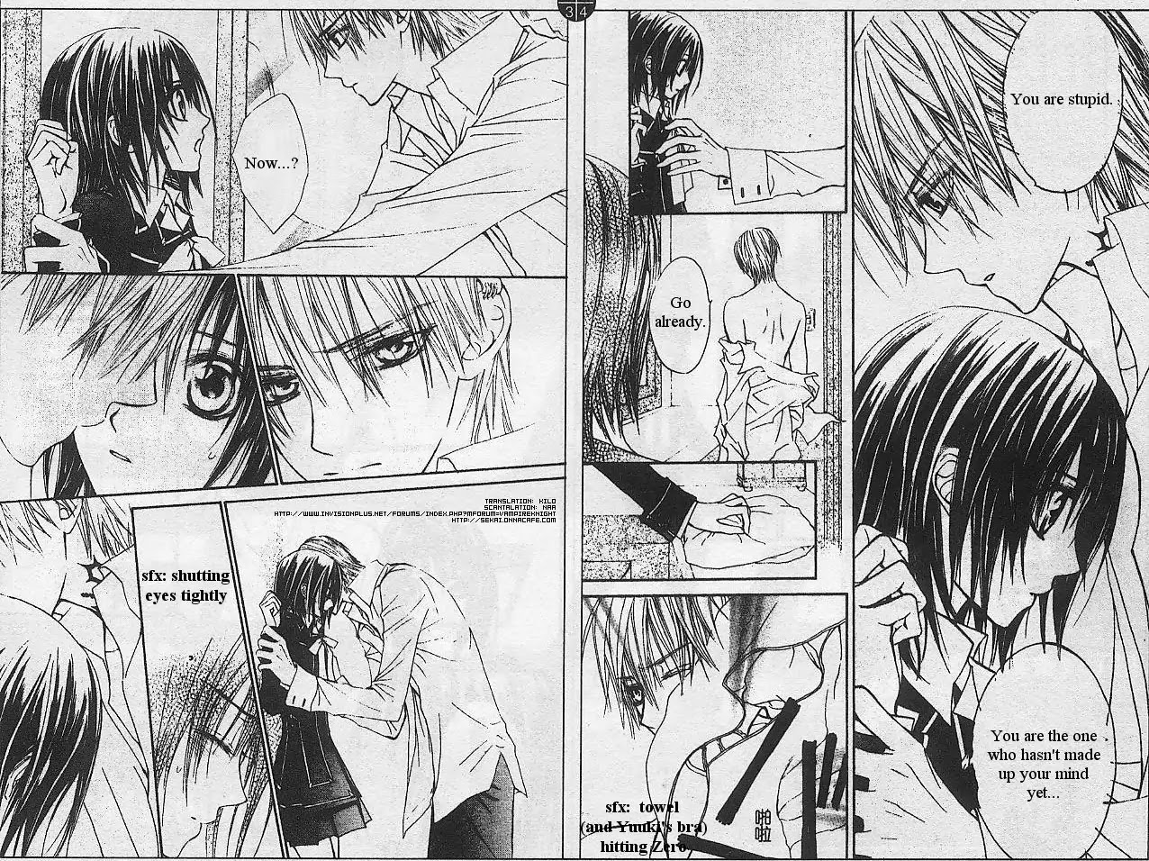Vampire Knight Chapter 13 page 4 - Chapter 13 : The One Who Pulls the Trigger