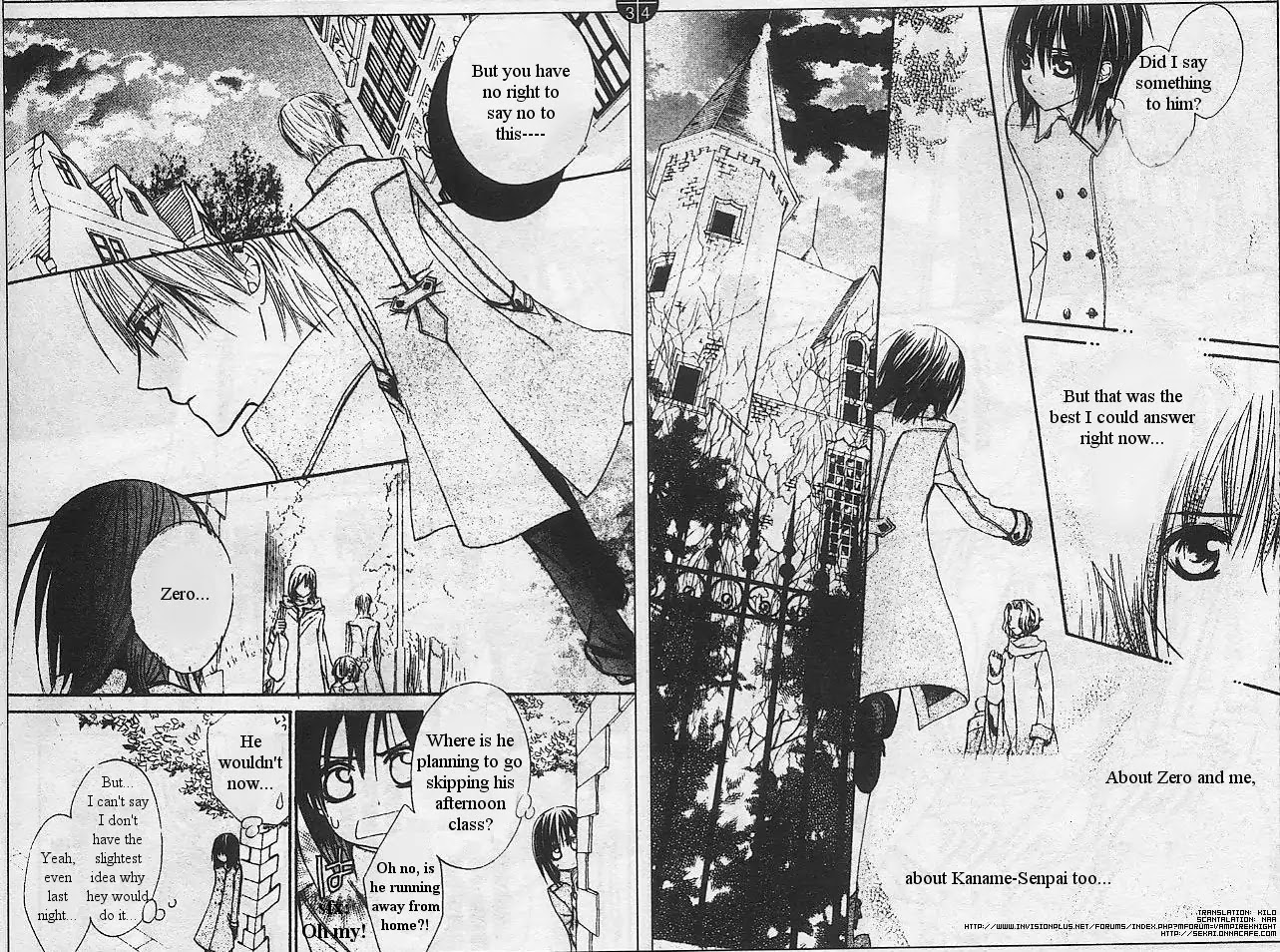 Vampire Knight Chapter 13 page 6 - Chapter 13 : The One Who Pulls the Trigger