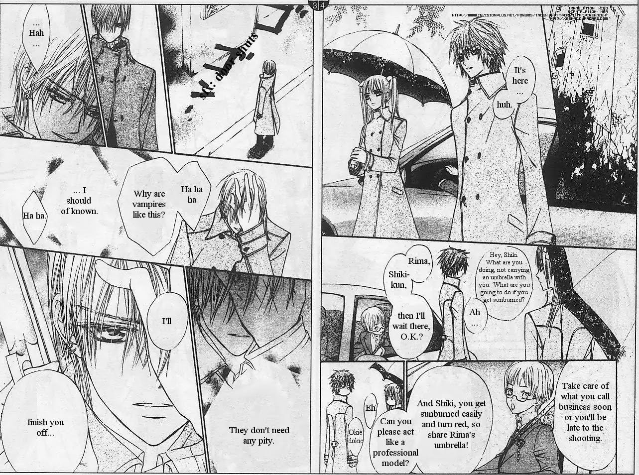 Vampire Knight Chapter 13 page 8 - Chapter 13 : The One Who Pulls the Trigger