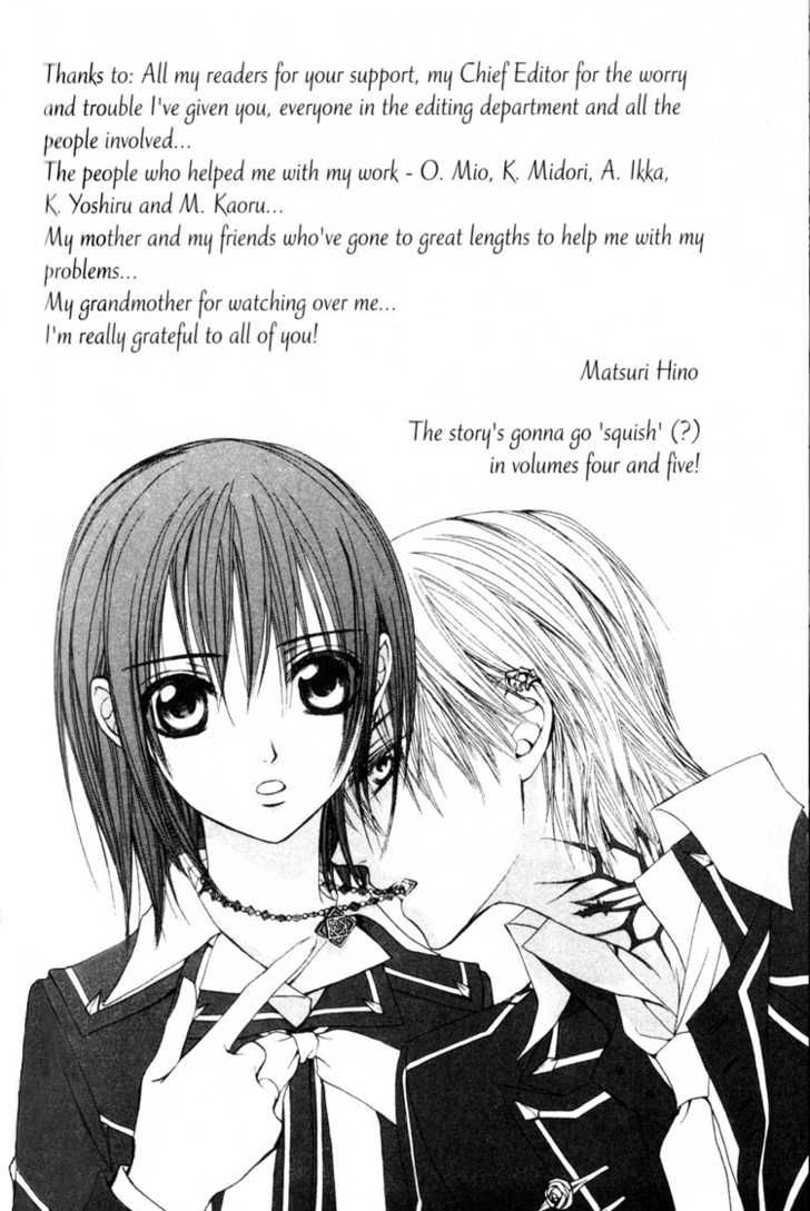 Vampire Knight Chapter 14.5 page 13 - Chapter 14.5 : Side Story: The Warmth That Slipped from Her Palm And...