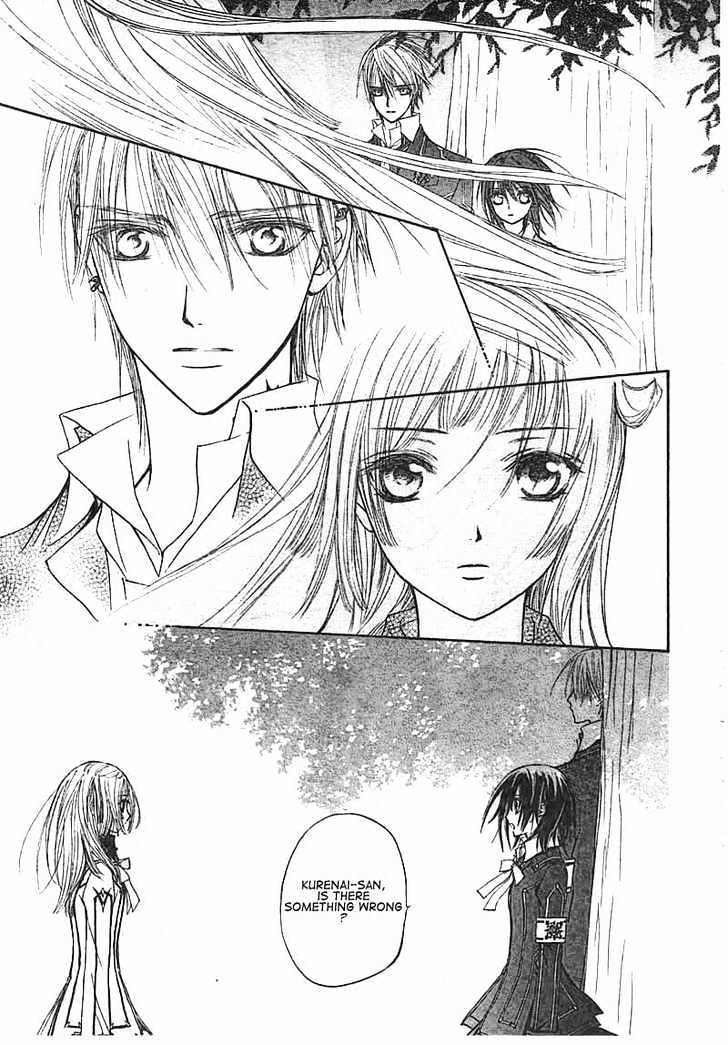 Vampire Knight Chapter 14 page 23 - Chapter 14 : The Late Arrival: A New Student