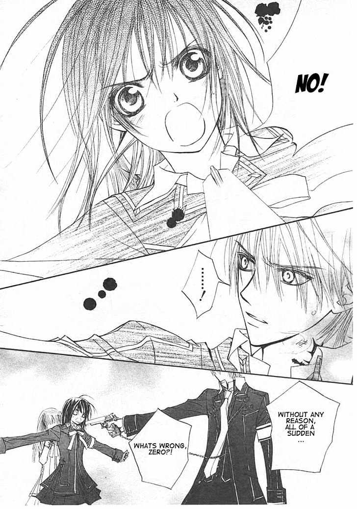 Vampire Knight Chapter 14 page 26 - Chapter 14 : The Late Arrival: A New Student