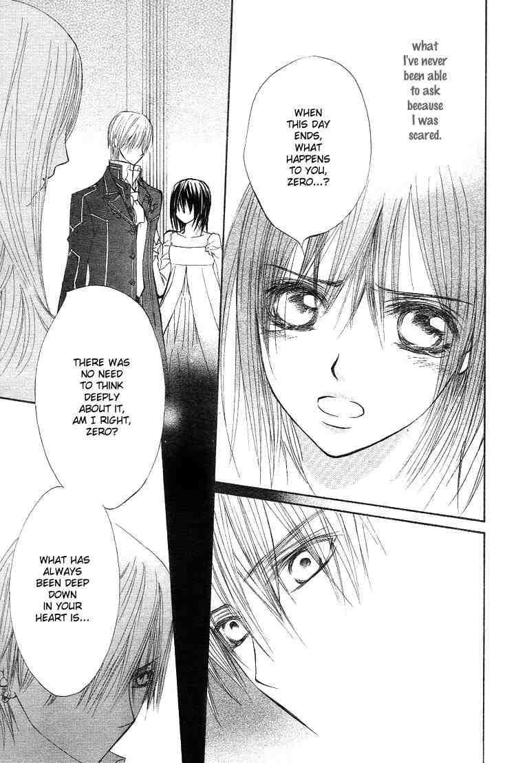 Vampire Knight Chapter 18 page 27 - Chapter 18 : Desire