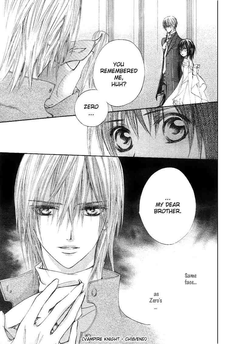 Vampire Knight Chapter 18 page 31 - Chapter 18 : Desire