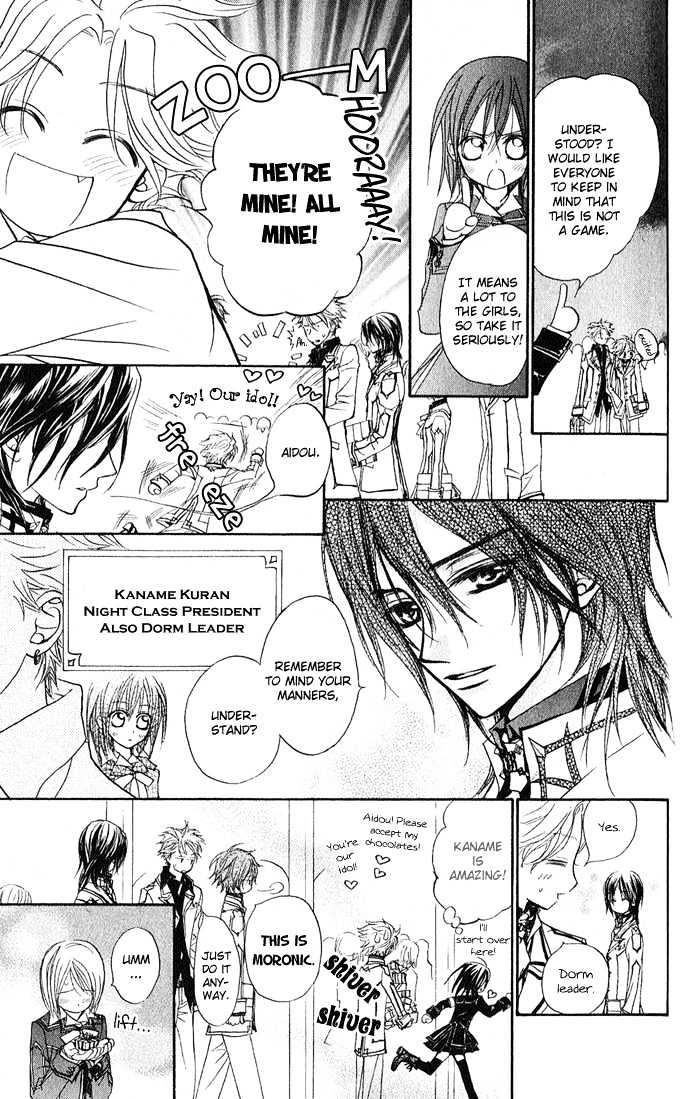 Vampire Knight Chapter 2 page 19 - Chapter 2 : Zero's Secret