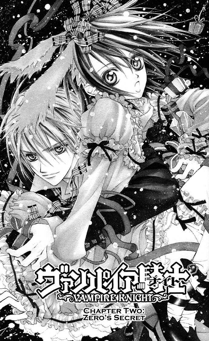 Vampire Knight Chapter 2 page 3 - Chapter 2 : Zero's Secret