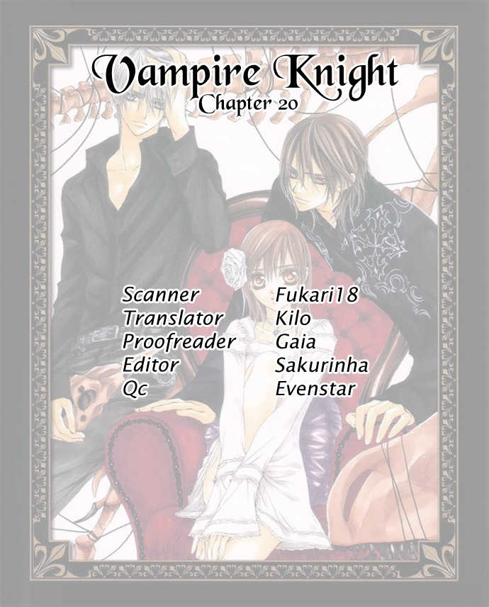 Vampire Knight Chapter 20 page 1 - Chapter 20 : Game Over