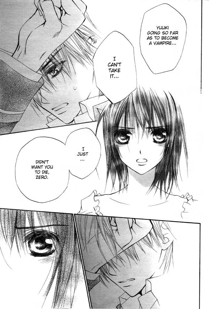 Vampire Knight Chapter 20 page 34 - Chapter 20 : Game Over