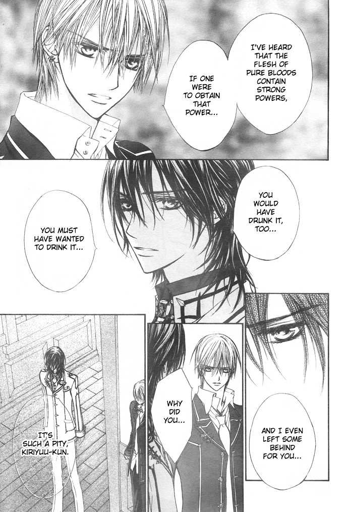 Vampire Knight Chapter 22 page 28 - Chapter 22 : Things That Changed, Things That Did Not Change