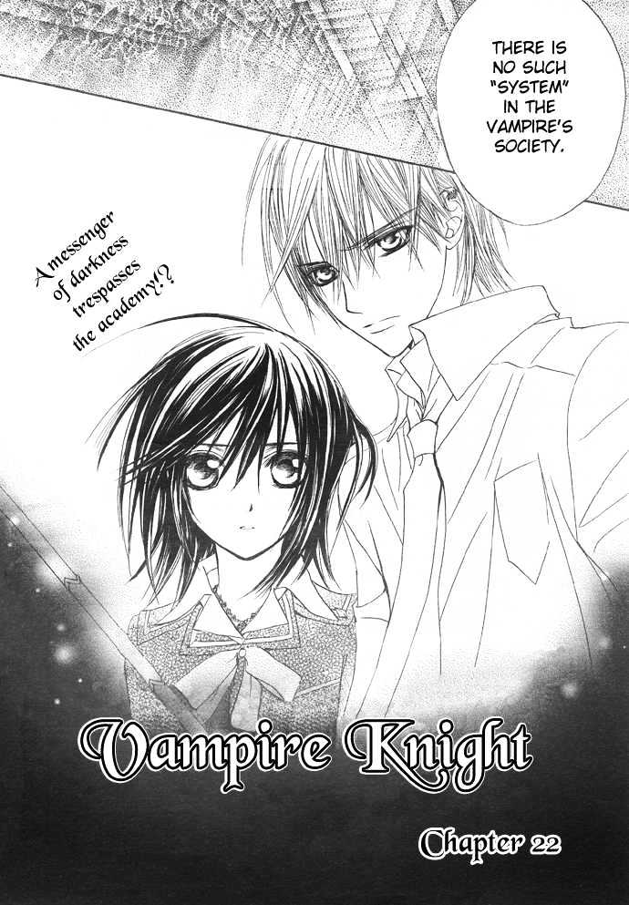 Vampire Knight Chapter 22 page 3 - Chapter 22 : Things That Changed, Things That Did Not Change