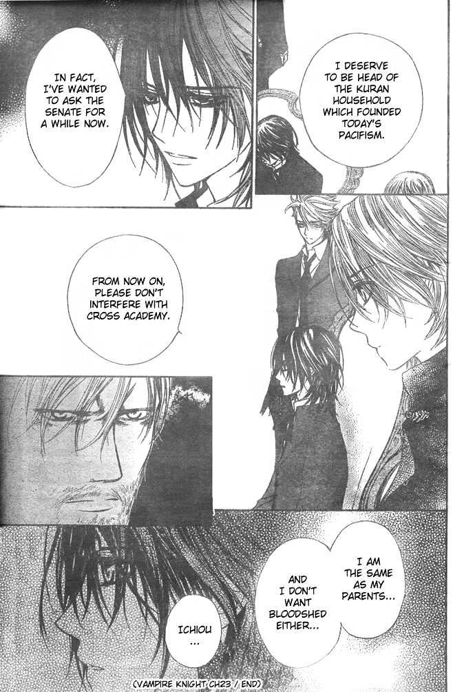 Vampire Knight Chapter 23 page 32 - Chapter 23 : Lost Lambs