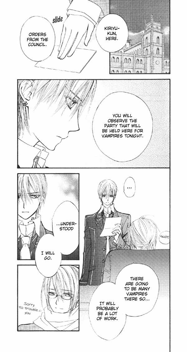 Vampire Knight Chapter 25 page 9 - Chapter 25 : Vampire SoirÃ©e