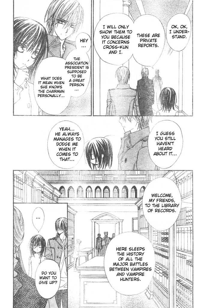 Vampire Knight Chapter 27 page 23 - Chapter 27 : The Archives