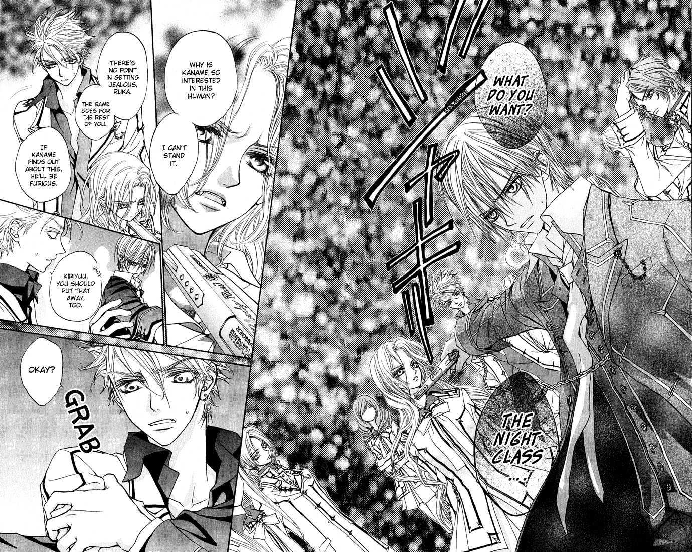 Vampire Knight Chapter 3 page 13 - Chapter 3 : Vampires within the Vampires