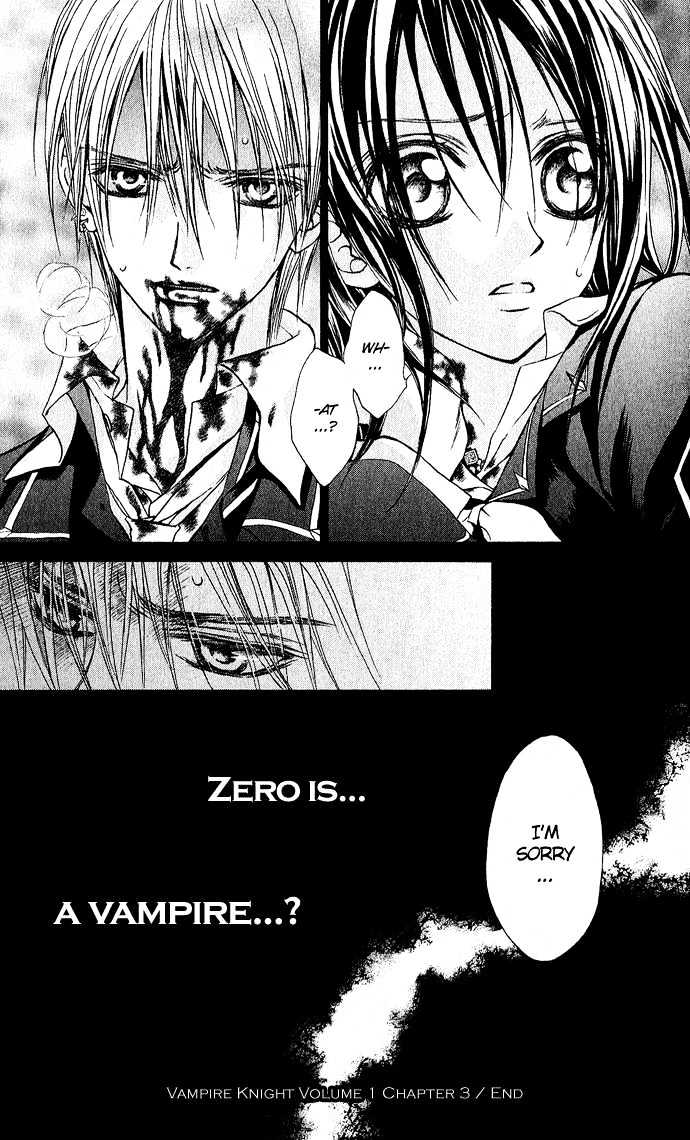 Vampire Knight Chapter 3 page 30 - Chapter 3 : Vampires within the Vampires