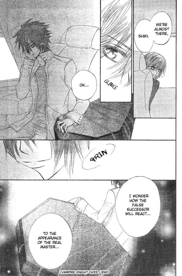 Vampire Knight Chapter 33 page 31 - Chapter 33 : The Lover of a Pure Blood