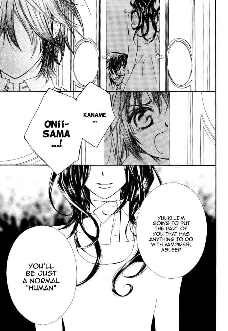 Vampire Knight Chapter 35 page 36 - Chapter 35 : Yuuki