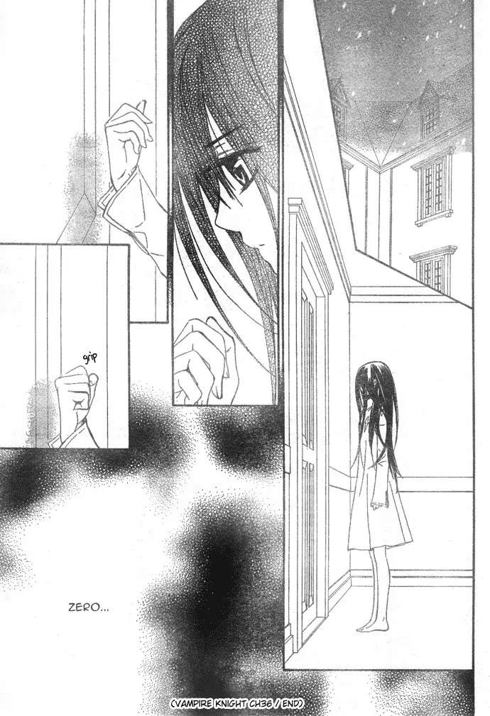 Vampire Knight Chapter 36 page 39 - Chapter 36 : An Impossible Wish