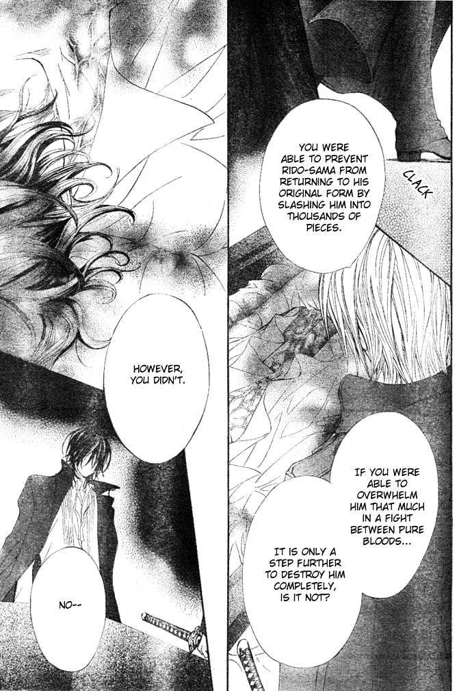 Vampire Knight Chapter 37 page 22 - Chapter 37 : Just Like A Sin