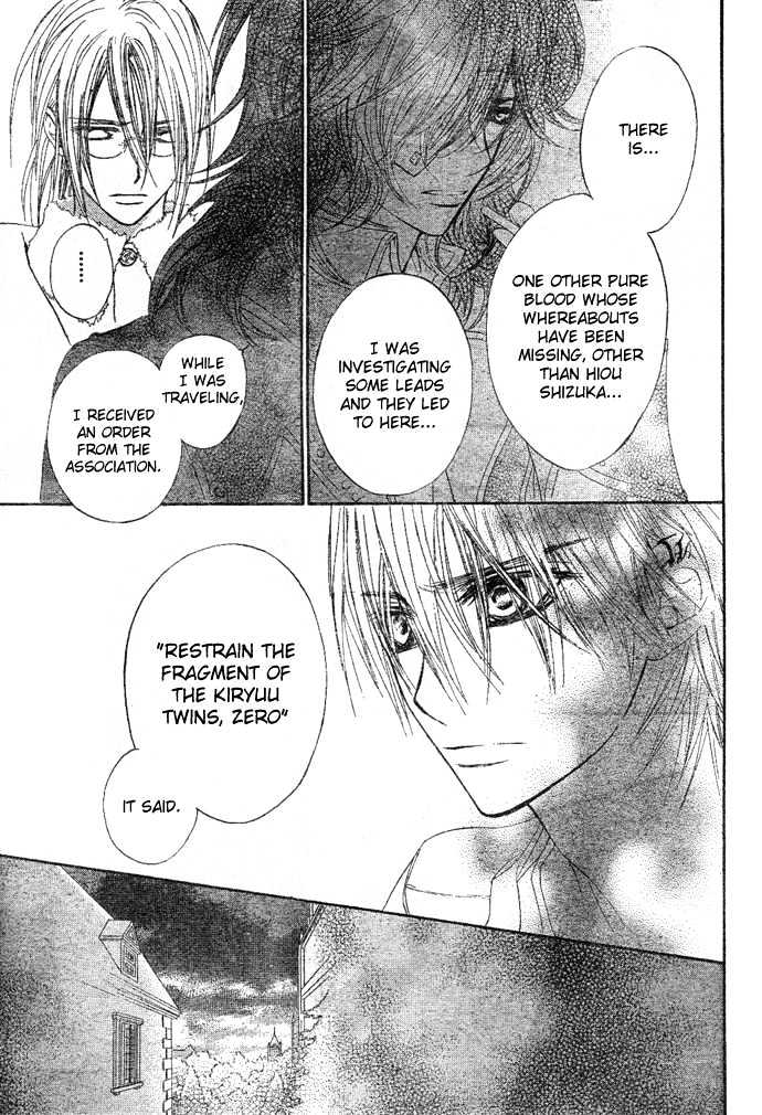 Vampire Knight Chapter 37 page 28 - Chapter 37 : Just Like A Sin