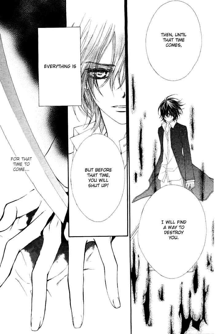 Vampire Knight Chapter 38 page 21 - Chapter 38 : Wrapped in Conspiracy
