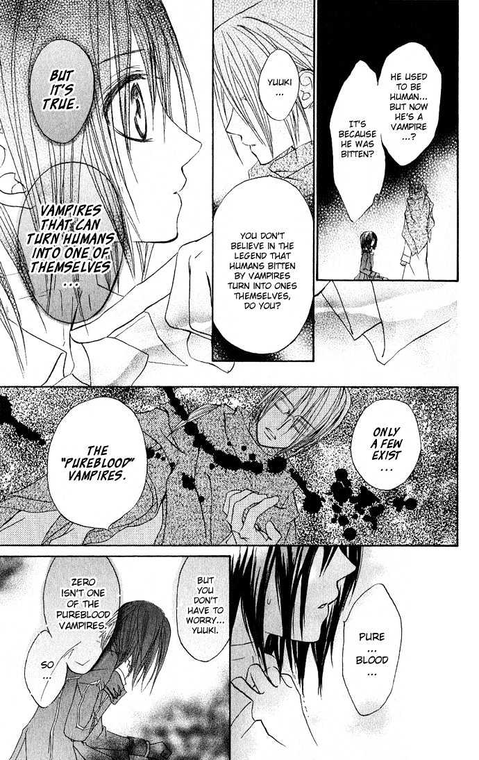 Vampire Knight Chapter 4 page 17 - Chapter 4 : The Promise...