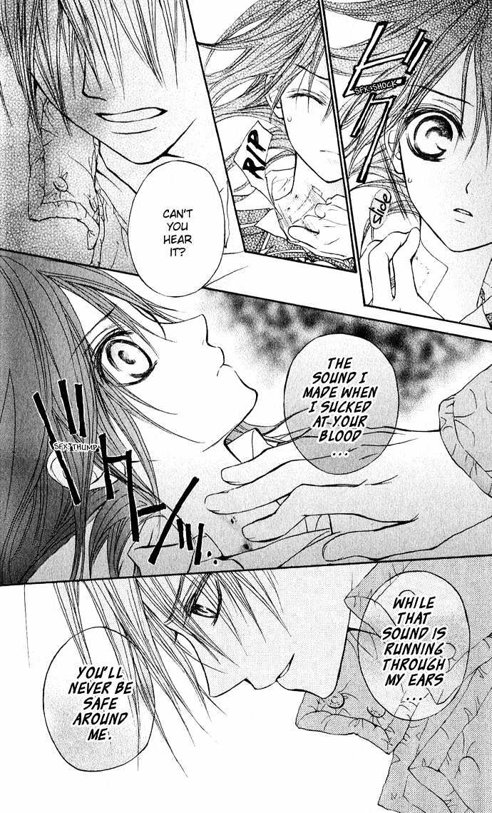 Vampire Knight Chapter 4 page 24 - Chapter 4 : The Promise...