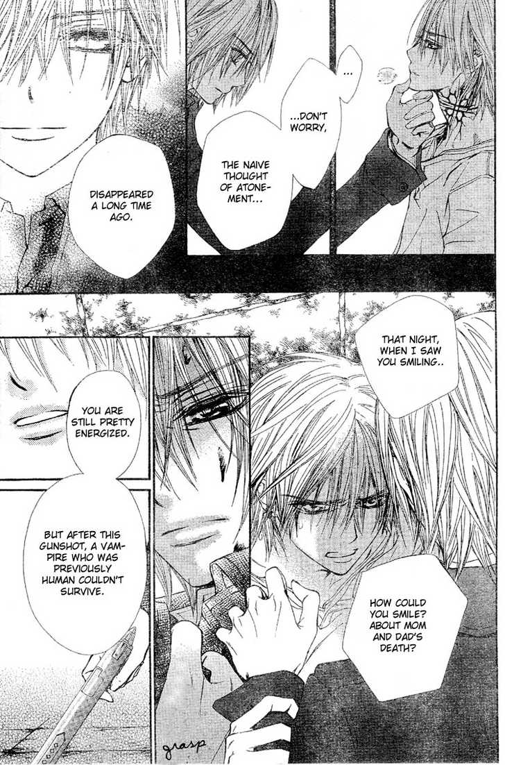 Vampire Knight Chapter 40 page 14 - Chapter 40 : The Arms That Hold The Original Sin