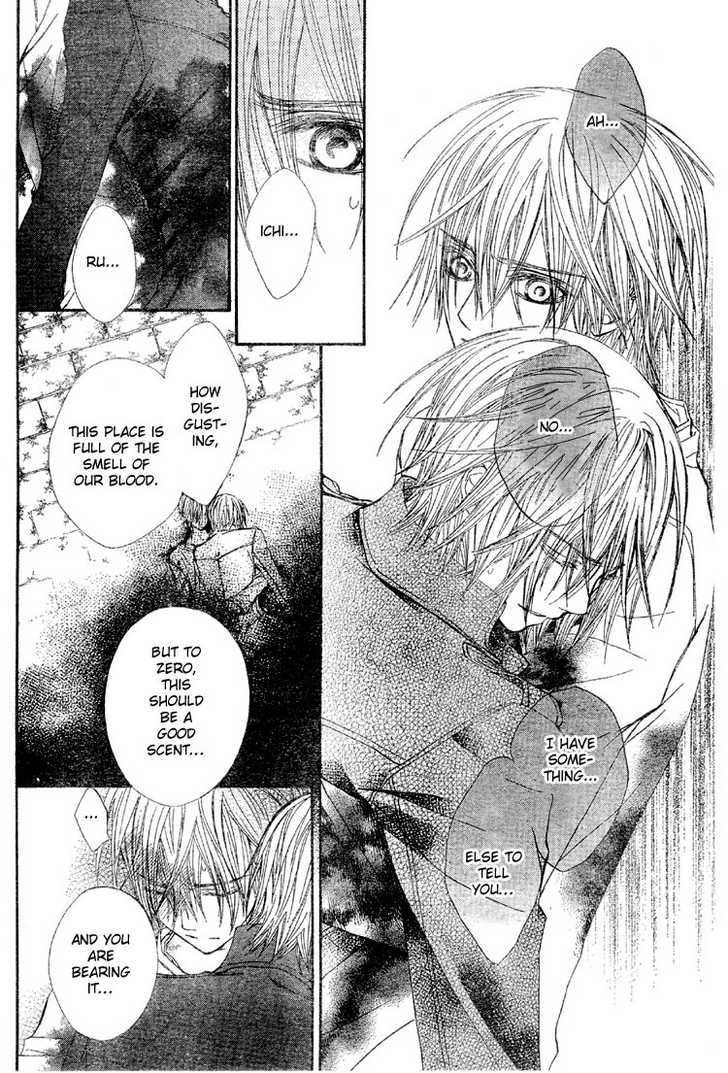 Vampire Knight Chapter 40 page 21 - Chapter 40 : The Arms That Hold The Original Sin