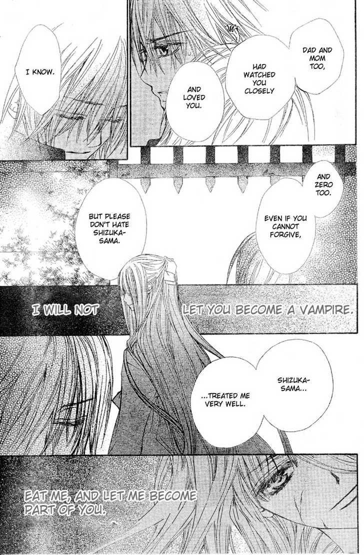Vampire Knight Chapter 40 page 26 - Chapter 40 : The Arms That Hold The Original Sin