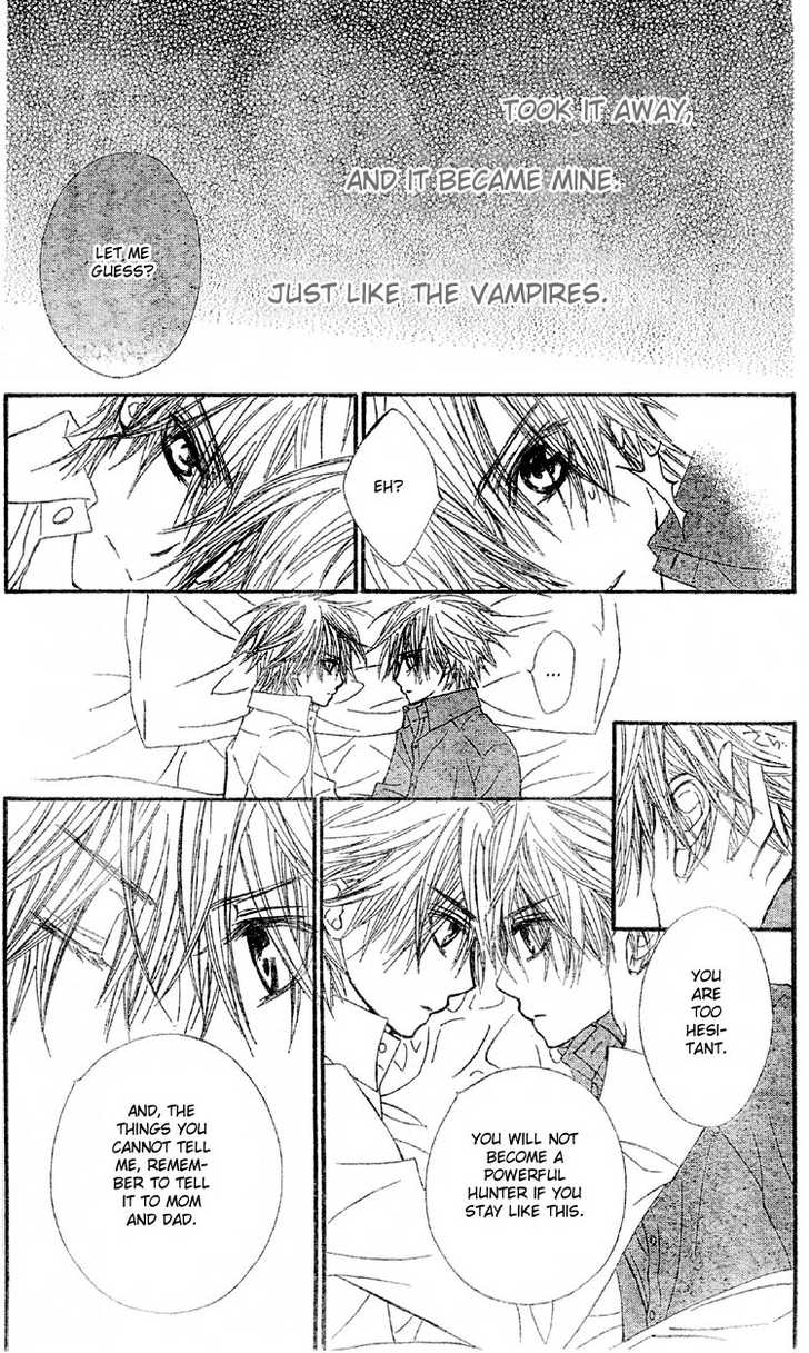 Vampire Knight Chapter 40 page 8 - Chapter 40 : The Arms That Hold The Original Sin