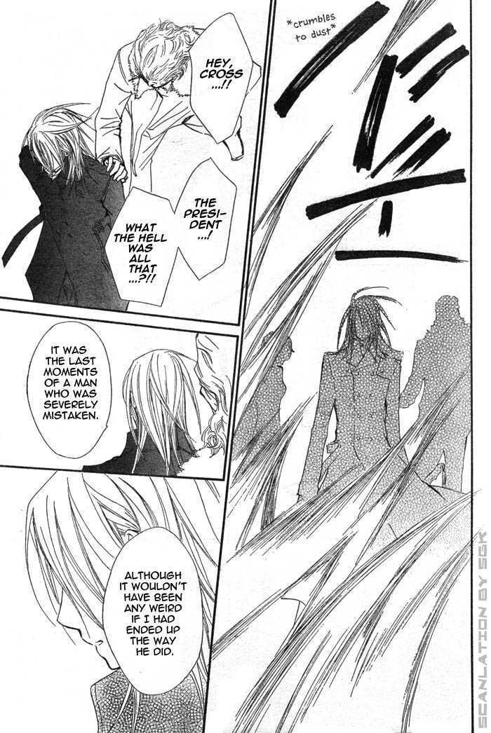 Vampire Knight Chapter 45 page 26 - Chapter 45 : In Each of Their Respective Places
