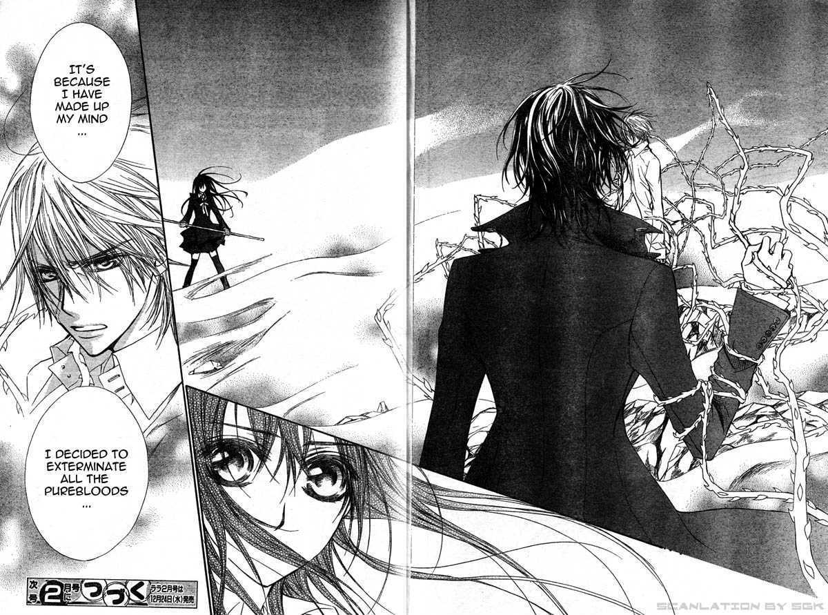 Vampire Knight Chapter 45 page 33 - Chapter 45 : In Each of Their Respective Places