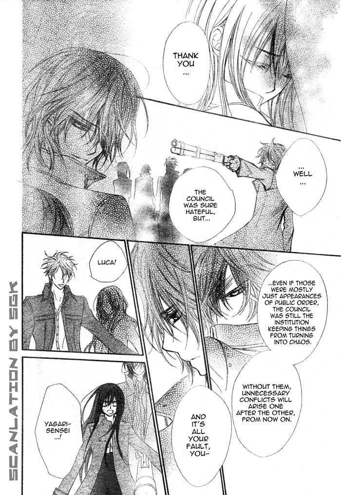Vampire Knight Chapter 47 page 26 - Chapter 47 : Towards Each of Their Respective Paths